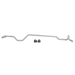 Whiteline BSR36Z silver powder-coated 22mm rear adjustable sway bar with black bushings and gold lateral locks