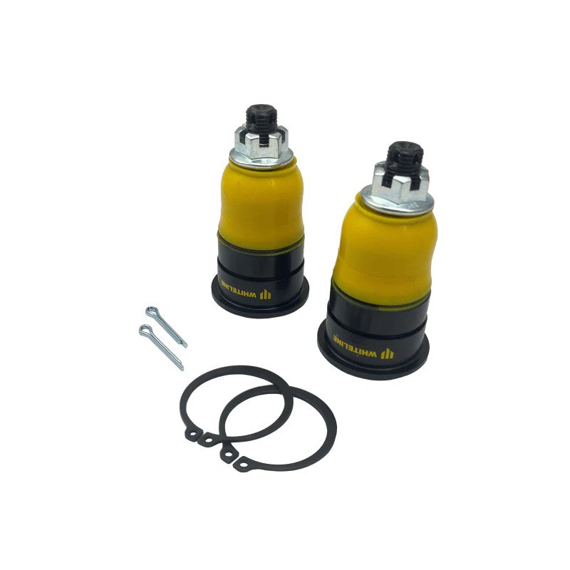 Two Whiteline KCA519 engineered ball joints for 2005-2006 Acura RSX roll center correction.