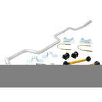 Whiteline 27mm heavy duty 4-point adjustable rear sway bar with black bushings for 2005-2014 Ford Mustang