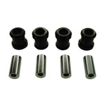 Whiteline KCA421 synthetic elastomer front upper inner control arm bushings with metal sleeves and grease packet.