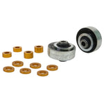 Whiteline KCA425 front control arm lower inner rear bushing kit with alloy housings and synthetic elastomer bushings