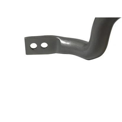 Whiteline BHF89XZ 30mm heavy duty adjustable front sway bar with synthetic elastomer bushings and lateral locks.