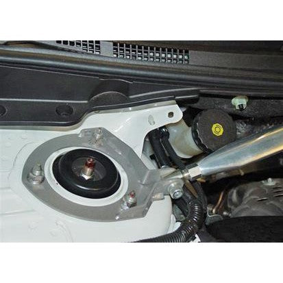 Whiteline KSB638 polished alloy front adjustable strut tower brace for 2008-2015 Mitsubishi Lancer