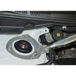 Whiteline KSB638 polished alloy front adjustable strut tower brace for 2008-2015 Mitsubishi Lancer