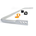 Whiteline BMR86XZ 24mm 3-point adjustable rear sway bar with black powder coating and yellow synthetic elastomer bushings