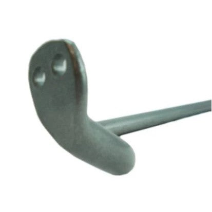 Whiteline BSF20Z 22mm silver powder-coated front adjustable sway bar with synthetic elastomer bushings and lateral locks.