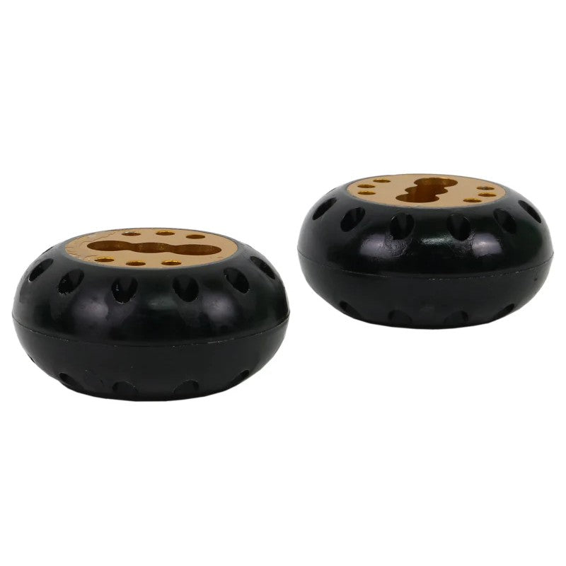 Whiteline KDT924 rear differential mount in cradle bushing kit with synthetic elastomer bushings and assembly grease.