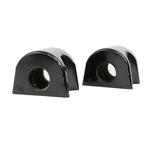 Whiteline KSK105-22 22mm synthetic elastomer front sway bar mount bushings and brackets.