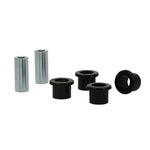 Whiteline synthetic elastomer steering rack and pinion mount bushings with included grease for 2013-2026 BRZ and 86.