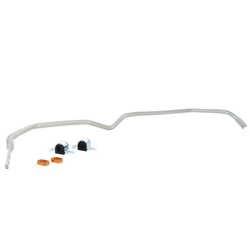 Whiteline BFR99Z 24mm adjustable rear sway bar kit including synthetic elastomer bushings and mounting saddles.