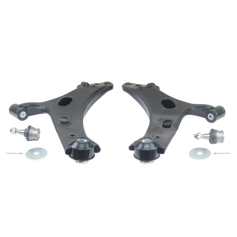 Whiteline KTA361 front lower control arm kit with pre-installed anti-lift bushings for 2014-2018 Subaru Forester SJ.