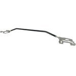 Polished alloy Whiteline KSB658 front adjustable strut tower brace for 2015-2024 Subaru WRX and STI.