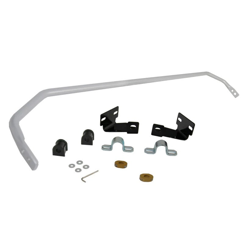 Whiteline BMR94Z 16mm 3-point adjustable rear sway bar kit with synthetic elastomer bushings and lateral locks