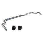 Whiteline BMF67Z 27mm front heavy duty adjustable sway bar with gold powder coating and black bushings.