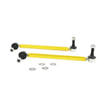 Whiteline gold anodized adjustable front sway bar link assembly with heavy duty steel ball joints