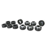 Whiteline W93495 body mount bushing set with protective plated hardware for 1981-1988 GM trucks.