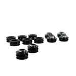 Whiteline W93544 polyurethane body mount bushing set with protective plated metal components.