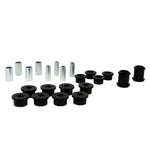 Whiteline W56419 front control arm upper and lower elastomer bushings with molybdenum disulphide grease