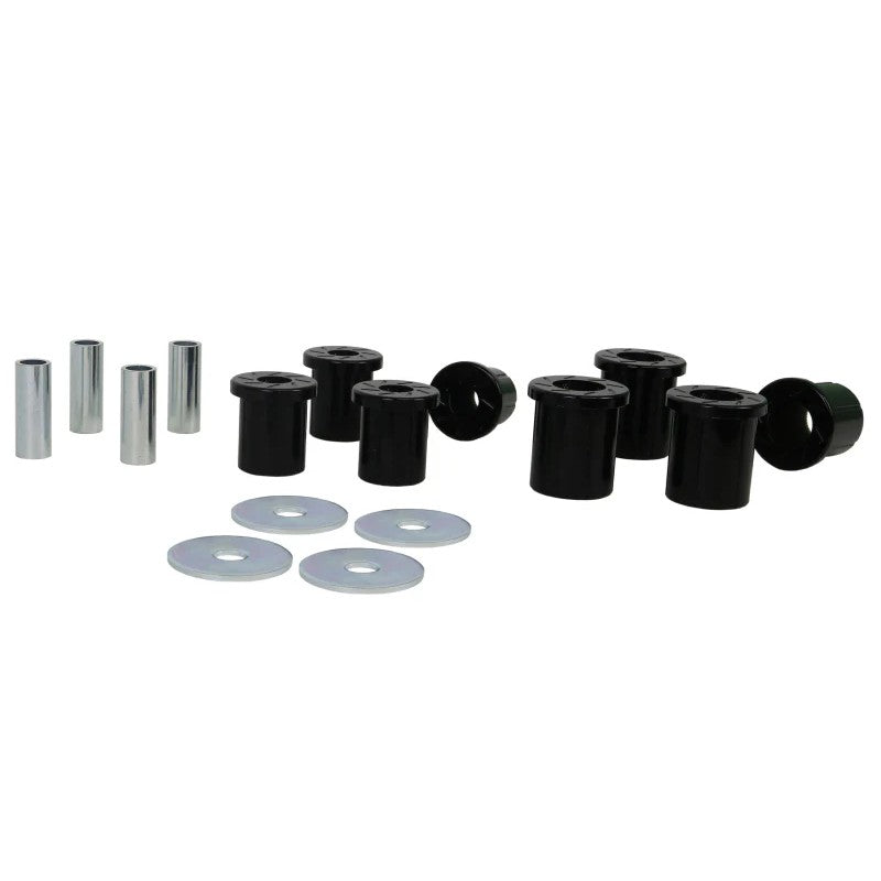 Whiteline W56424 upper and lower control arm bushing set with metal hardware and installation grease