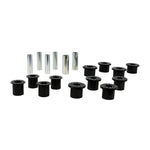 Whiteline W73816 spring eye and shackle bushing kit with included molybdenum grease packets