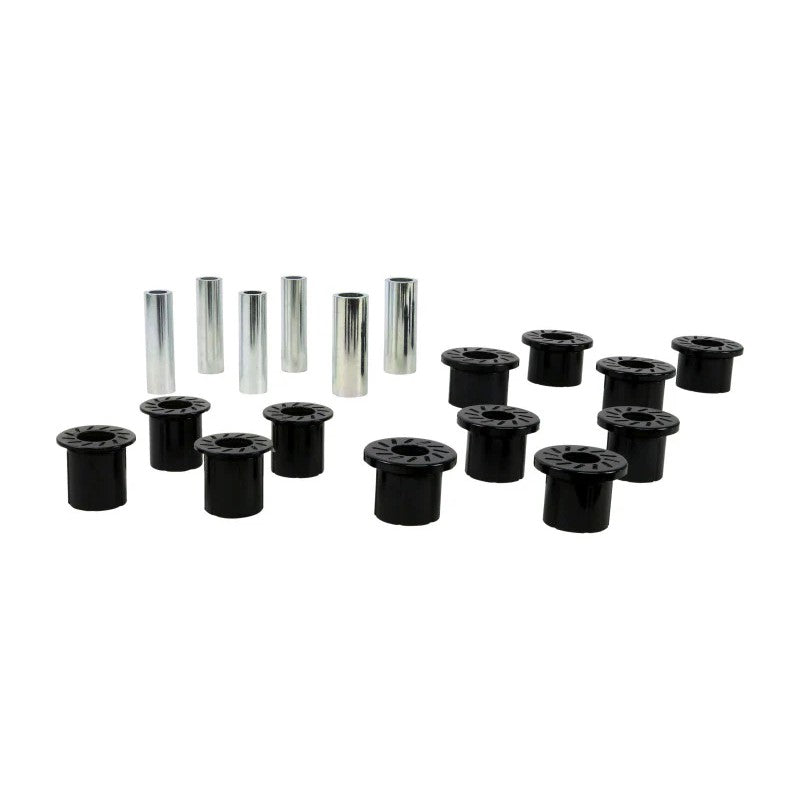 Whiteline W73816 spring eye and shackle bushing kit with included molybdenum grease packets