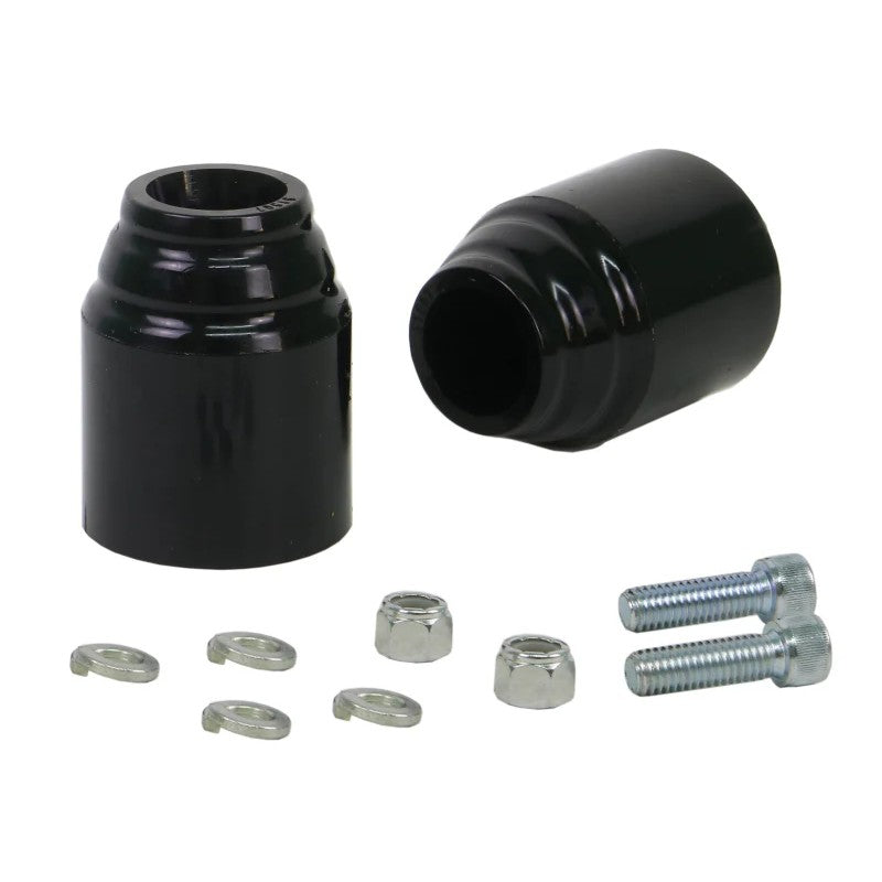 Red Whiteline polyurethane suspension bump stop bushing for 2000-2005 Ford Excursion