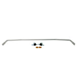 Whiteline BMR93Z 24mm heavy duty adjustable rear sway bar with synthetic elastomer bushings and lateral locks.