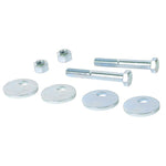 Whiteline KSK216A suspension hardware kit containing two high-strength bolts, four washers, and two nuts.