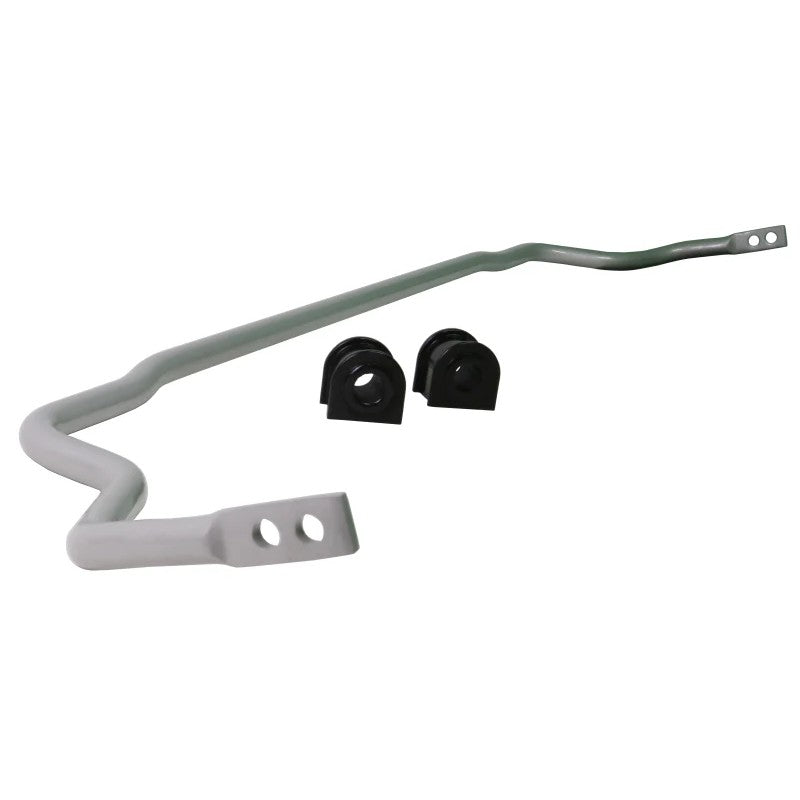 Whiteline BJR01Z 20mm 2-position adjustable rear sway bar kit with synthetic elastomer bushings and grease.