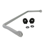 Whiteline 33mm 2-point adjustable front sway bar kit with black synthetic elastomer bushings and grease for Jeep Wrangler