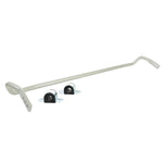 Silver Whiteline 24mm heavy duty rear sway bar for Toyota C-HR, Corolla, and Prius