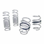 Set of four yellow Whiteline performance lowering springs for 2022-2025 Subaru WRX VB chassis.