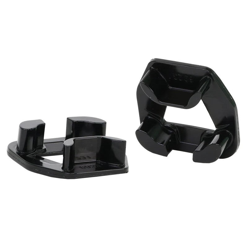 Two black Whiteline KDT985 synthetic elastomer engine torque arm mount insert bushings for 2023-2026 Toyota GR Corolla