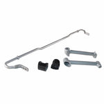 Whiteline BTR105Z 16mm rear adjustable sway bar with synthetic elastomer bushings and mounting braces.