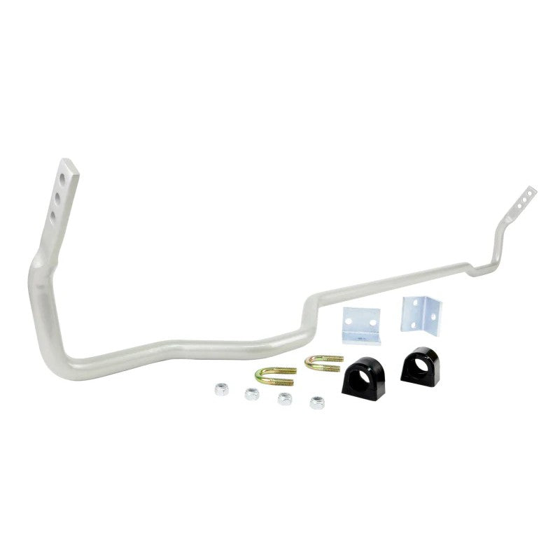 Whiteline 22mm adjustable rear sway bar with synthetic elastomer bushings and lateral locks for Subaru Forester SG