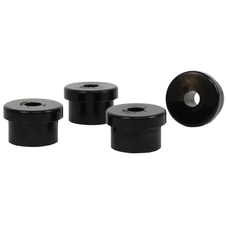 Whiteline W71411 black synthetic elastomer front spring eye bushing kit with molybdenum grease for Ford Falcon