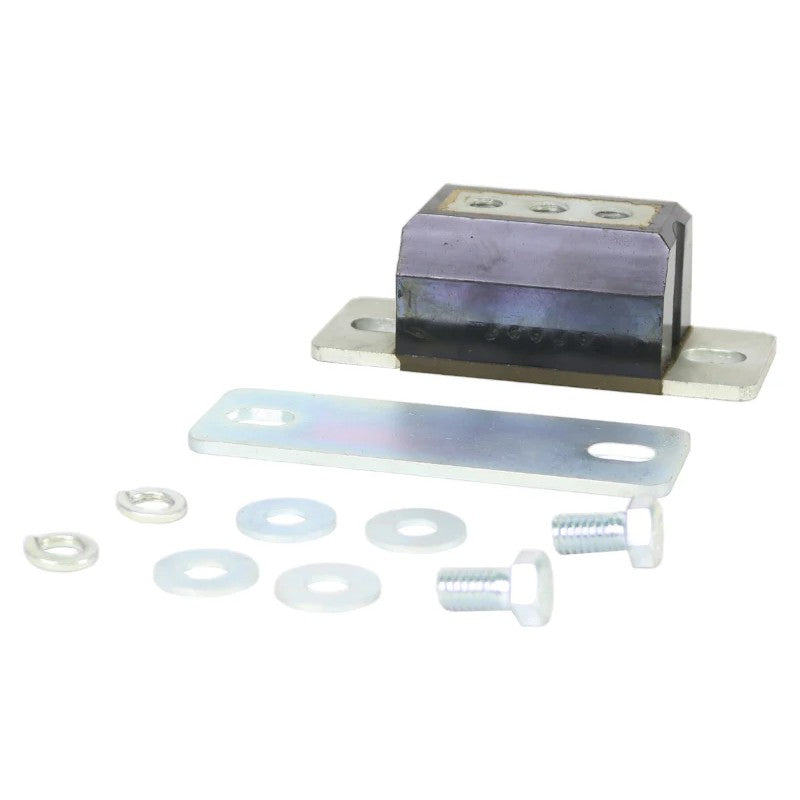 Whiteline W93467 transmission mount bushing with included bolts, nuts, and washers