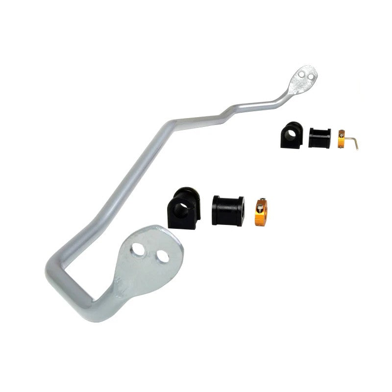 Whiteline BMR77Z 18mm rear adjustable heavy duty sway bar for Mazda RX-8 with bushings and lateral locks