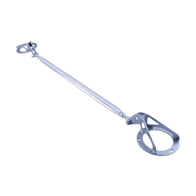 Polished alloy Whiteline KSB608 front adjustable strut tower brace for 1979-1985 Mazda RX-7