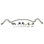 Whiteline 27mm adjustable front sway bar kit including bushings, end links, and mounting hardware for Toyota Celica Supra.