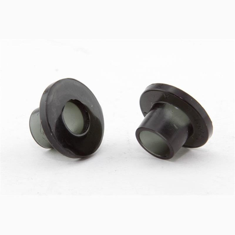 Whiteline W11594 synthetic elastomer front steering idler bushing kit with included assembly grease packet.