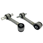 Whiteline KTA332 adjustable rear upper control arms in gold anodized alloy with synthetic elastomer bushings.