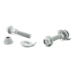 Whiteline KCA417 17mm front camber adjustment bolts with toothed lock washers and protective plating.