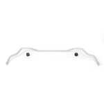 Whiteline 24mm adjustable front sway bar with silver powder coating and black synthetic elastomer bushings