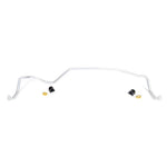 Whiteline BSR12XZ 20mm 2-point adjustable rear sway bar with blue powder coating and synthetic elastomer bushings.