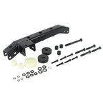 Whiteline W93241 Front Differential Drop Spacer Kit showing steel bracket, spacers, and mounting hardware.
