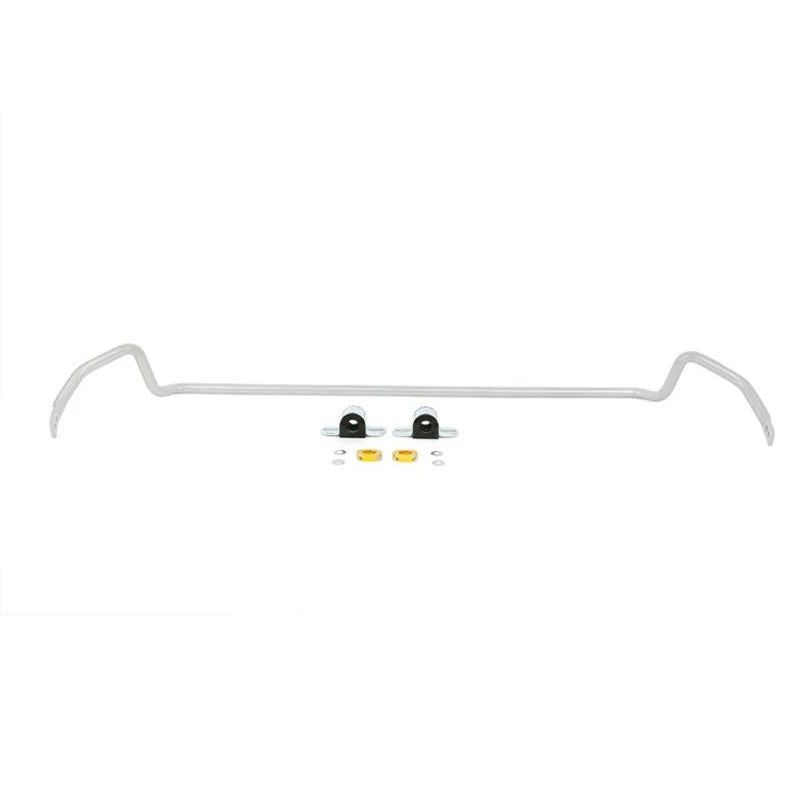 Whiteline BTR74Z 20mm adjustable rear sway bar with synthetic elastomer bushings and lateral locks.