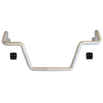 Whiteline 24mm 2-point adjustable rear sway bar with silver powder coat, bushings, and mounting hardware.