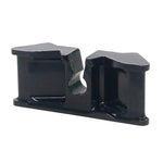 Black polymer Whiteline front transmission mount insert bushing KDT984