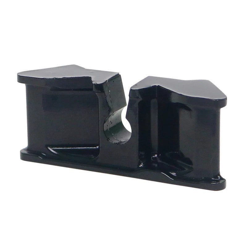 Black polymer Whiteline front transmission mount insert bushing KDT984